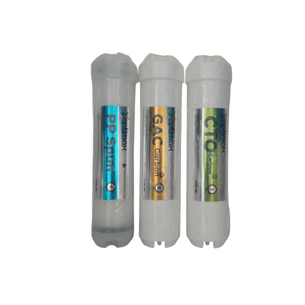 Optimax – Kit de 3 filtres capsule PP, GAC, CTO