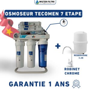 Osmoseur Tecomen 7 étapes