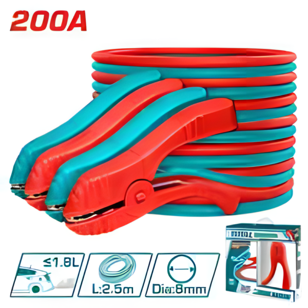 Câble de démarrage TOTAL PBCA12001