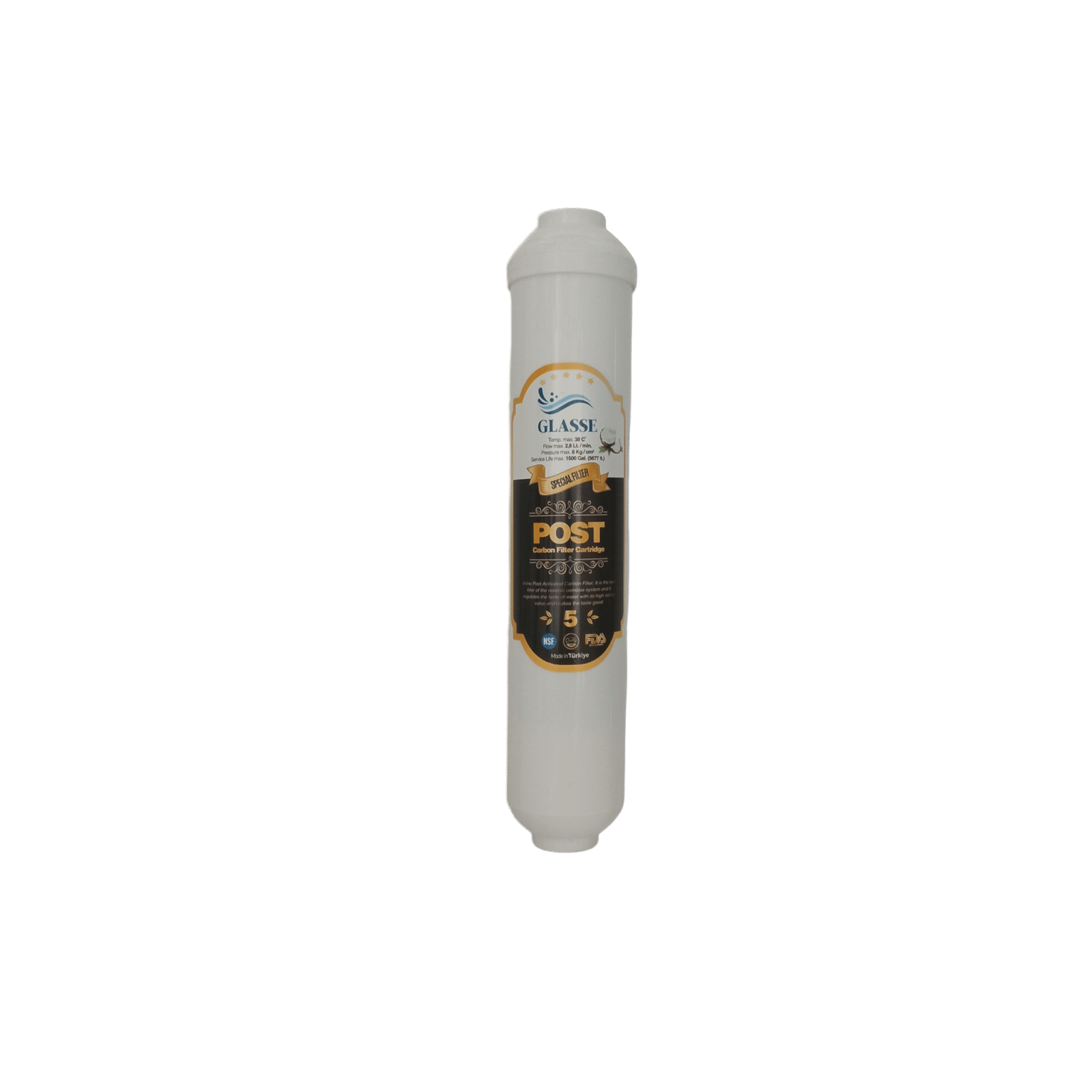 Cartouche post-carbone T33 Glasse