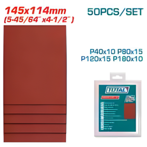Jeu feuilles abrasives TOTAL TAC749141121