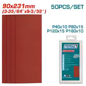 Jeu feuilles abrasives TOTAL TAC7492412