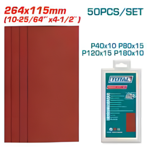 Jeu feuilles abrasives TOTAL TAC749261151