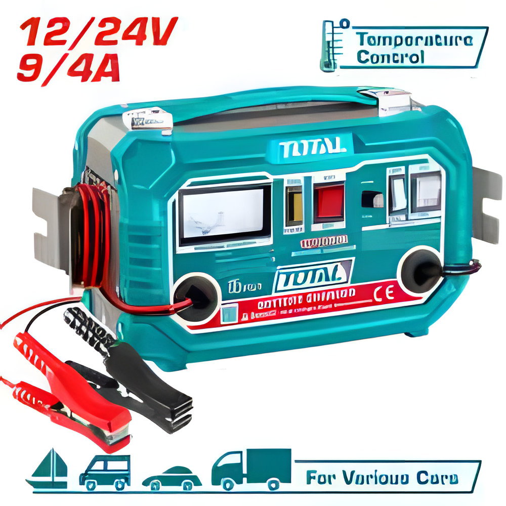 Chargeur de batterie TOTAL TBC1601