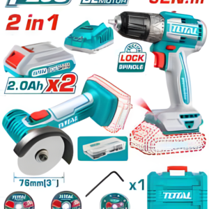 Kit combo sans fil 2 pièces TOTAL TCKLI20278