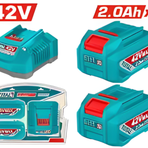 Kit batterie et chargeur Lithium-Ion TOTAL TFBCPM20221