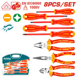 Coffret 8 outils isolés TOTAL THKIST3082