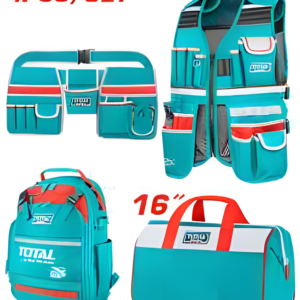 Coffret 4 sacs à outils TOTAL TOS230912