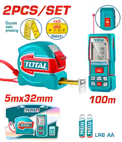 Kit détecteur distance laser TOTAL TOS250902