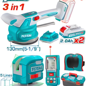 Kit combo sans fil 3 pièces TOTAL TOSLI250606
