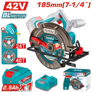 Scie circulaire sans fil TOTAL TSLI4218511