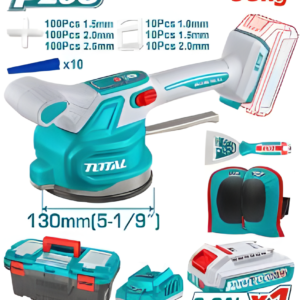 Machine vibrante pour carrelage sans fil TOTAL TTVLI20018